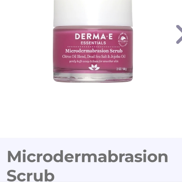 Sephora Other - NIB DERMA E MICRODERMABRASION SCRUB